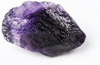 Amethyst Crystals, Raw Crystals Bulk, Gem Stones Rocks Crystals, Tumbled Stones and Crystals Bulk, Rock Collection, Chakra Stones, Healing Crystals, Raw Crystals, Minerals Rocks Crystals(1LB)