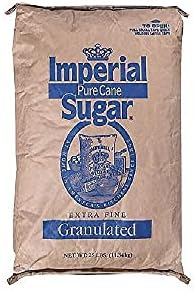 Imperial Sugar Granulated Sugar, 25 Pound