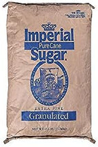 Imperial Sugar Granulated Sugar, 25 Pound