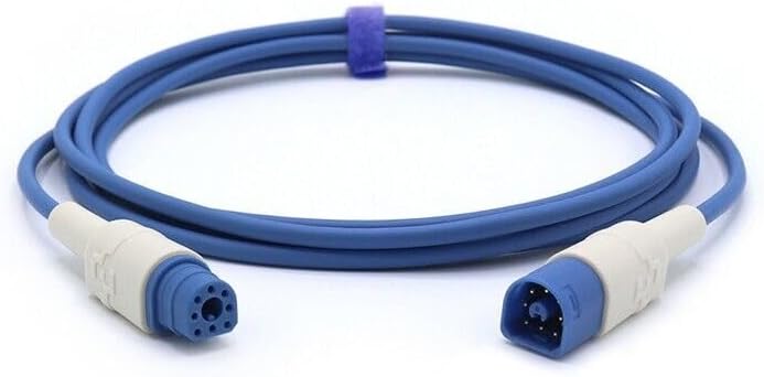 Reusable Adapter Cable Compatible with HP Philips SPO2 Adapter Cable M1941A