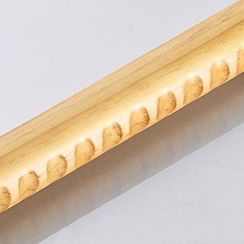 XXIOJUN Wood Grab Bars，Anti-Slip Grab Rail Handle Wall Mounting Towel Rail Bar Anti-Static for Bathtub Toilet Safety Support Handle(34cm)