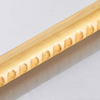 XXIOJUN Wood Grab Bars，Anti-Slip Grab Rail Handle Wall Mounting Towel Rail Bar Anti-Static for Bathtub Toilet Safety Support Handle(34cm)