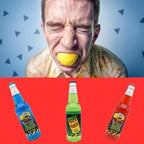 Toxic Waste Soda Variety Pack | 6 Pack of 3 Unique Pucker Inducing Flavors of Soda Pop with Real Cane Sugar | 12 oz Glass Bottles in a Mixed Sampler with Crazy Soda Pop Bottle Opener