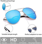 EYEGUARD 2 Pack Bifocal Reading Sunglasses for Women and Men UV400 Protection Classic Aviator Sun Readers 2.0
