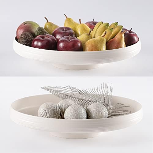 Guzzini Milk White Centerpiece/Fruit Bowl