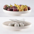 Guzzini Milk White Centerpiece/Fruit Bowl