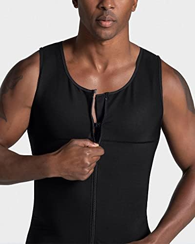 Leo Vest Shapewear For Men - Back Support Posture Corrector Body Shaper