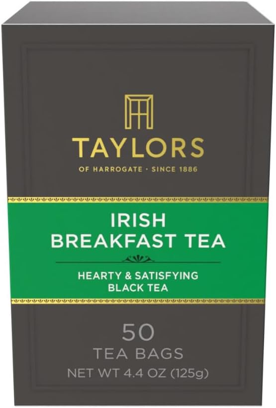 TAYLORS OF HARROGATE Irish Breakfast Tea, 50 CT