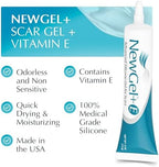 Advanced High-Potency Silicone Scar Gel with Vitamin E for Old, New Scars, Surgery, Keloids, Burns, and Facial Blemish Scars, NewGel Plus by MyNewGel (15 Grams) - 0.50 oz