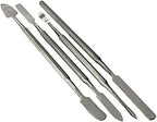 HTS 154P1 4 Pc Stainless Steel Spatula Wax & Clay Sculpting Tool Set