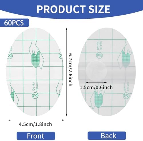 60 Waterproof Ear Stickers for Swimming, Surfing, Snorkeling and More - Protective Ear Plugs with Cotton