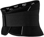 Rehband X-Stable Back Support, Neoprene back compression support 5mm, strong support for fitness and daily life, stabilizes lower back, Colour:Black, Size:X-Large