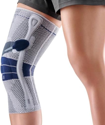 Bauerfeind - GenuTrain P3 - Patella Knee Brace -Knee Support For Misalignment of the Kneecap - Black, Left, Size 1