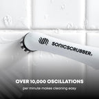 Household Cleaning Brush Power Scrubber - Electric Spin Scrubber Brush for Home, Kitchen & Bathroom - Grout Cleaner & Removes Mould (Washing-Up System Spin Brush)