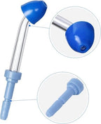 Nose Washing Tips Accessories Compatible with Waterpik Oral Irrigator Wp100 Wp-450 Wp-250 Wp-300 Wp-660 Wp-900 WP-100 WP-580 WP-662 WF-20 Handle Assembly/Nose Cleaner Kit (2 PCS)