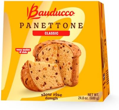Bauducco Holiday Dessert Bundle: Classic Panettone (24.0 oz) + S'mores Kit (16.94 oz) - Traditional Italian Cake & Choco Biscuit Marshmallow Snack Pack - No Preservatives.