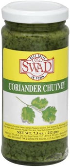 Swad Coriander Chutney, 7.5 Ounce (Pack of 12)
