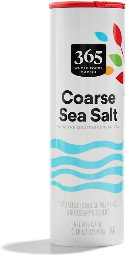 365 by Whole Foods Market, Sea Salt Coarse, 24.7 oz