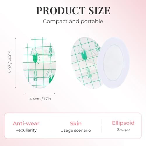 Self Adhesive Invisible Heel Anti-Wear Sticker, 2025 New Double-Sided Foot Protector Heel Sticker, Waterproof Anti Wear Foot Care Heel Protection Pad, Stickers Transparent Thin for High Heels (20PCS)
