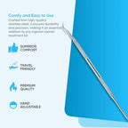YNR Blacks File Satin Edge Ingrown Toe Nail Lifter Podiatry Chiropody Instruments Ce