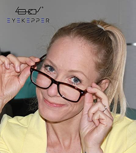 Eyekepper Classic Vintage Style Reading Glasses, Tortoise