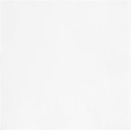 Trimming Shop Disposable White Paper Napkins 2 Ply, 6.5" x 6.5" Solid Luncheon Napkins 20pcs, Disposable Serviettes, Tableware for Indoor, Outdoor Dining, Birthday, Wedding, BBQ, Garden Party
