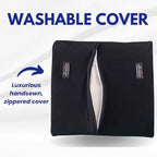 Bodyline Back-Huggar - Traditonal/Regular Style - The Original Lumbar Cushion - Black