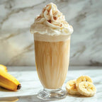 Bits N Things Banana Shake Smoothie Dessert and Beverage Flavoring Syrup | Kosher | 1 Gallon