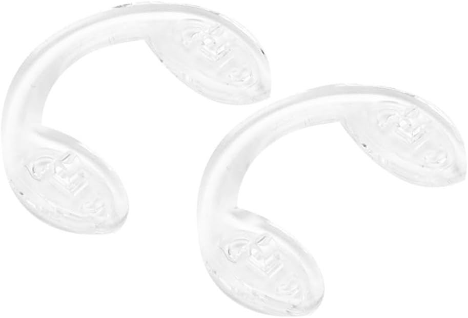 20 Pairs U-Shape Silicone Nose Pads Anti-Slip Eyeglass Nose Pads Soft Comfort Fit Glasses Repair Accessories
