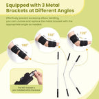 Cubital Tunnel Syndrome Elbow Brace Splint for Ulnar Nerve Entrapment, suitable for all day, with 3 interchangeable angle supports - L