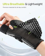 Thumb Brace & Wrist Brace Right Hand Left Hand for Carpal Tunnel Relief, Stable Thumb Splint for Arthritis Pain, Night Support Hand Brace for Tendonitis, Sprain, Women Men, Gray, S/M