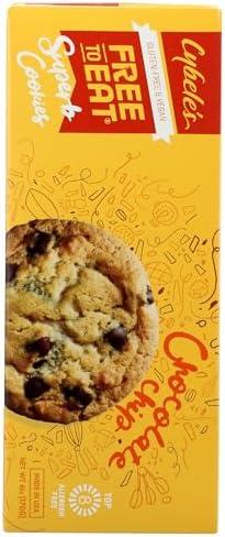 FREE TO EAT CYBELES COOKIE CHOC CHIP, (108504000400), Chocolate Chip, 6 Oz