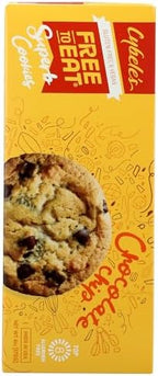 FREE TO EAT CYBELES COOKIE CHOC CHIP, (108504000400), Chocolate Chip, 6 Oz