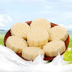 Milk mooncake（12packs) Fruit cake, Mid-Autumn Festival moon cake,Delicious snack,dim sum,Instant dessert,healthy snacks,Chinese snacks gifts,Snack food (Blueberry flavor,12 packs)