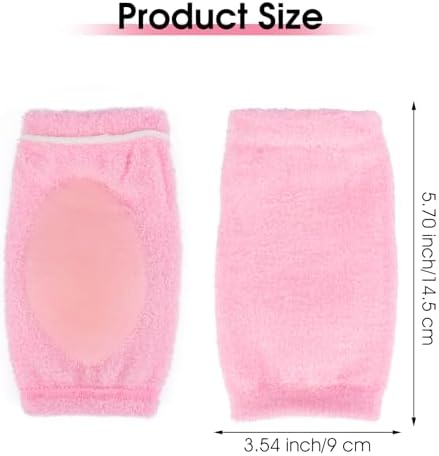 1 Pair Gel Elbow Sleeves for Women, Soft Gel Elbow Pads for SPA Moisturizing Dry Cracked Skin Care, Cover Heel Socks Elbow Sleeves, Elbow Pads for Pain, Calloused and Reduce Wear