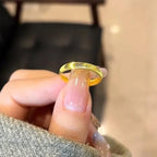 Lymphatic Magnetic Therapy Cats Eye Ring, Titanium Rings for Women, Lymphatic Magnetic Therapy Ring for Women (2pcs Gold,10)