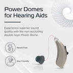 Hearing Aid Domes, Power Domes for Hearing Aids, 10Pcs Resound Hearing Aid Domes (Medium)