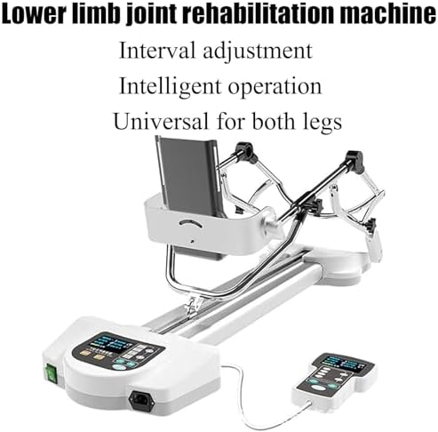 Knee Rehabilitation Equipment,Lower Limb Traction Machine Leg Training Device,0-120° Adjustable Exercise Physiotherapy,for Post-Fracture,