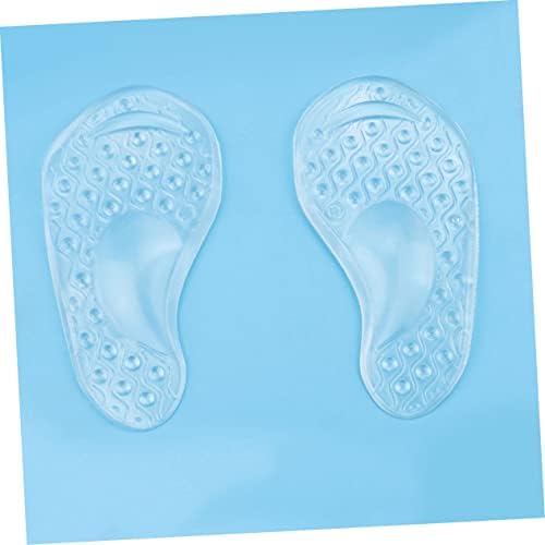 2pairs High Heel Insoles Women Silicone Half Insoles Front Pads for Foot Care Arch Support Shoes Inserts