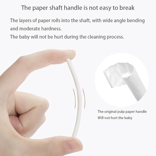 48PCS Baby Tongue Cleaner, Disposable Baby Toothbrush Soft Gauze Oral Cleaning Stick Infant Mouth Cleaner for 0-36 Months Newborn Dental Care