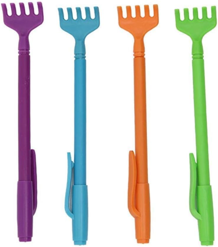 1Pc Random Color Portable Extendable Telescopic Plastic Back Scratchers Back Itching Scalp Scratchers,for Massagers Men and Women Massage Tools and Equipment Wellness and Relaxation