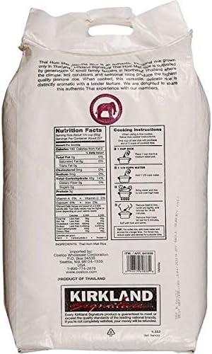 Kirkland Signature Expect More Thai Hom Mali Jasmine Rice, 25 lb