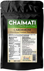ChaiMati Cardamom Chai Latte Powder 2 lb | Instant Chai Tea Mix for Hot or Iced Drinks | Elaichi Chai Premix Makes 100 Cups, Low Caffeine Milk Tea for Home, Gifting & Parties