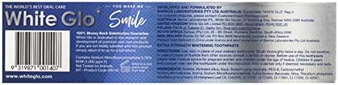 White Glo Instant White Optic Technology Whitening Toothpaste + Toothbrush