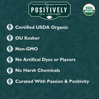 Organic Positively Tea Company, Very Berry Citrus, Herbal Tea, Loose Leaf, 16 Ounce