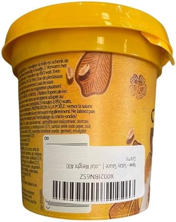 Satay Sauce | Conimex | Saté sauce Mild 4 Portions | Total Weight 14.11 ounce