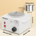 Wax Warmer, Professional Wax Pot for Hair Removal, Large Waxing Machine Electric Waxing Heater for SPA Salon Equipment.