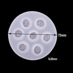 3D Blueberry Silicone Mould Cake Baking Decoration Sugar Chocolate Tool (7 Holes)