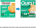Quest Nutrition White Chocolate Macadamia Protein Cookie, 15g Protein, 1g Sugar, 2g Net Carbs, Keto Friendly, High Protein, Low Carb; 12 Count