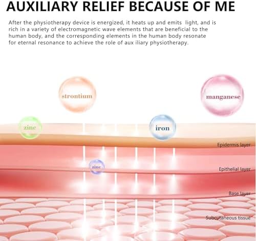 4.0 Terahertz Wand,Frequency Healing Devices,Activate Human Cells,Promote Metabolic Cycle,Relieve Fatigue at Work (Red and White)